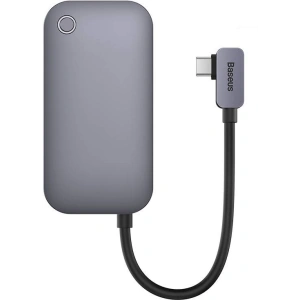 Kup Hub 4in1 Baseus PadJoy Series USB-C zu USB 3.0 + HDMI + USB-C PD + Klinke 3.5mm (Grau) - BSU3700 - {ean13} - Sklep Home Screen