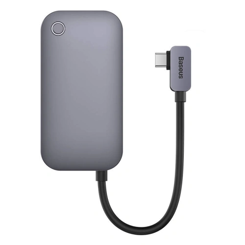 Kup Hub 4in1 Baseus PadJoy Series USB-C zu USB 3.0 + HDMI + USB-C PD + Klinke 3.5mm (Grau) - BSU3700 - {ean13} - Sklep Home Screen