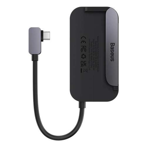 Kup Hub 4in1 Baseus PadJoy Series USB-C zu USB 3.0 + HDMI + USB-C PD + Klinke 3.5mm (Grau) - BSU3700 - {ean13} - Sklep Home Screen