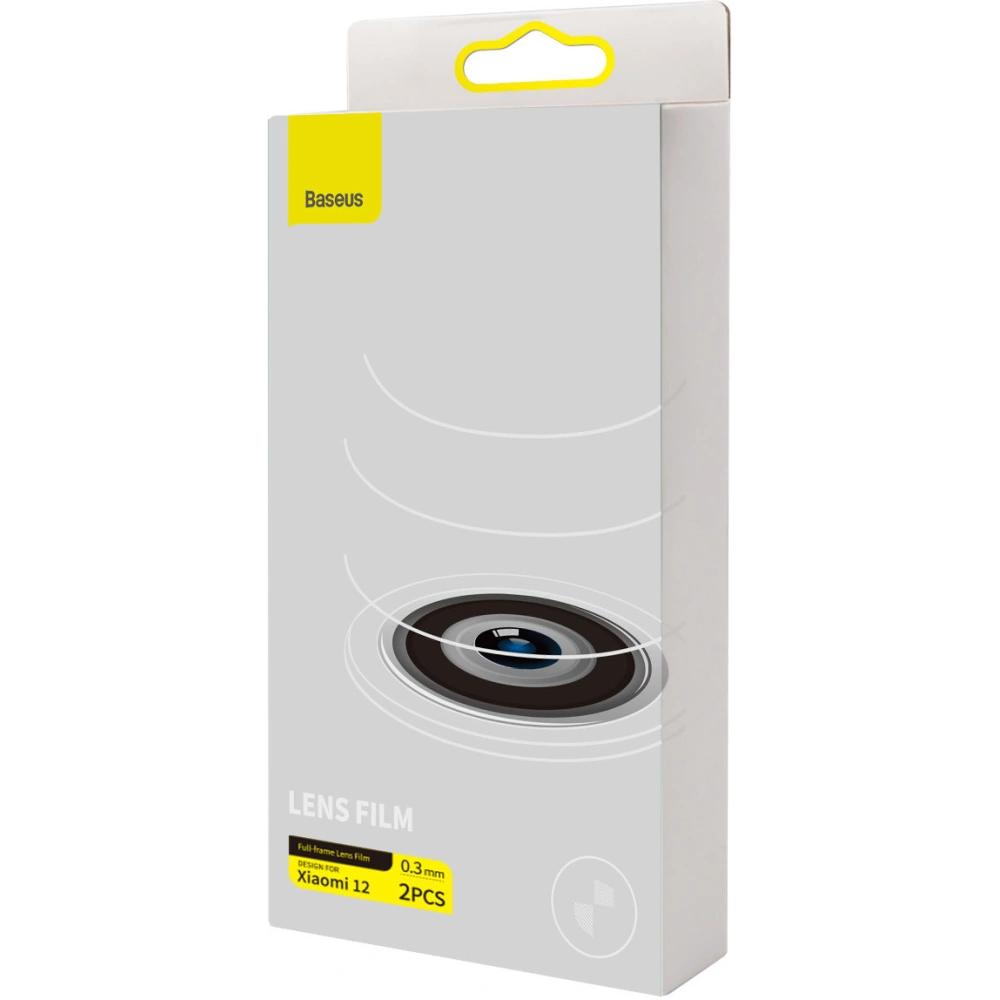 Folia na aparat Baseus Lens Protector Xiaomi 12 0.3mm przezroczysta [2 PACK]