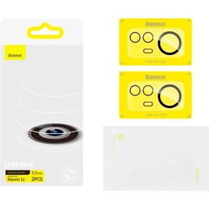 Kup Folia na aparat Baseus Lens Protector Xiaomi 12 0.3mm transparentă [2 PACK] - BSU3703 - {ean13} - Sklep Home Screen