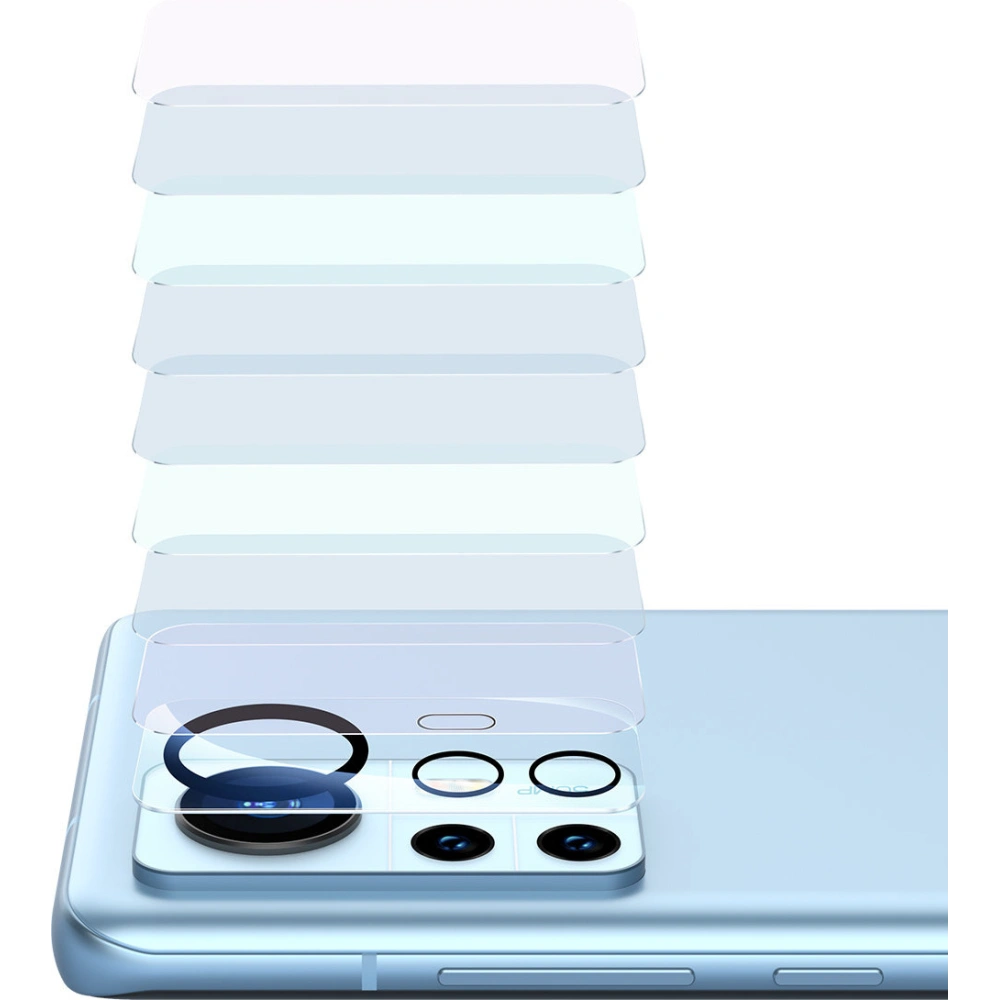 Folia na aparat Baseus Lens Protector Xiaomi 12 Pro 0.3mm przezroczysta [2 PACK]
