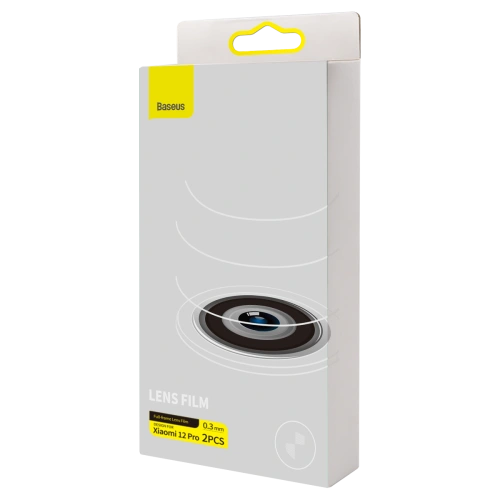 Kup Folie für die Kamera Baseus Linsen-Schutz Xiaomi 12 Pro 0.3mm transparent [2 PACK] - BSU3704 - {ean13} - Sklep Home Screen