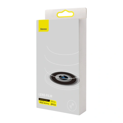 Kup Fólie na aparát Baseus Lens Protector Huawei Mate 40 Pro 0.3mm průhledná [2 PACK] - BSU3705 - {ean13} - Sklep Home Screen