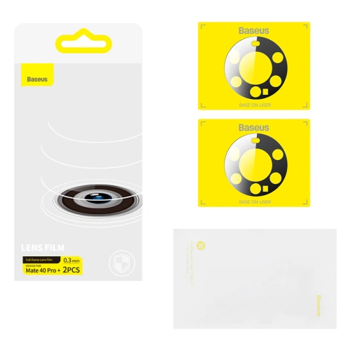 Buy Baseus Lens Protector 0.3mm Huawei Mate 40 Pro+ Plus clear [2 PACK] - BSU3706 - {ean13} - Home Screen Store Europe