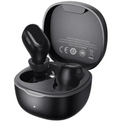 Kup Słuchawki bezprzewodowe TWS Baseus Encok WM01 Bluetooth 5.3 czarne - 6932172611934 - BSU3707 - Homescreen.pl