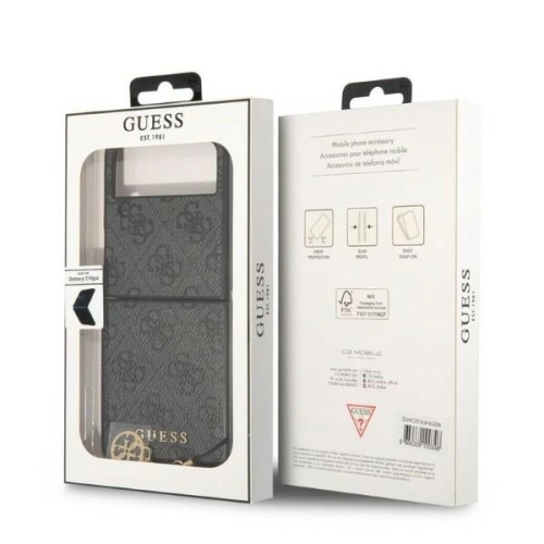 Kup Etui Guess GUHCZF4GF4GGR F721 Samsung Galaxy Z Flip 4 szary/grey hardcase 4G Charms Collection - GUE2267 - {ean13} - Sklep Home Screen