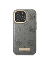 Kup Etui Guess GUHMP13LSAPSTG Apple iPhone 13 Pro šedé/grey hardcase Peony Logo Plate MagSafe - GUE2268 - {ean13} - Sklep Home Screen