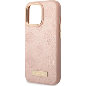 Kup Etui Guess GUHMP13LSAPSTP Apple iPhone 13 Pro różowy/pink hardcase Peony Logo Plate MagSafe - GUE2270 - {ean13} - Sklep Home Screen