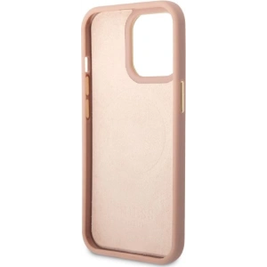 Kup Etui Guess GUHMP13LSAPSTP Apple iPhone 13 Pro różowy/pink hardcase Peony Logo Plate MagSafe - GUE2270 - {ean13} - Sklep Home Screen