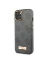 Etui Guess GUHMP13MSAPSTG Apple iPhone 13 szary/grey hardcase Peony Logo Plate MagSafe