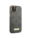 Etui Guess GUHMP13MSAPSTG Apple iPhone 13 szary/grey hardcase Peony Logo Plate MagSafe