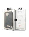 Etui Guess GUHMP13MSAPSTG Apple iPhone 13 szary/grey hardcase Peony Logo Plate MagSafe