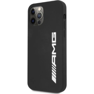 Kup Etui Mercedes AMG AMHCP12LSGLBGN Apple iPhone 12 Pro Max czarny/black hardcase Silicone Big Logo - MRS66 - {ean13} - Sklep Home Screen