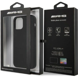 Kup Case Mercedes AMG AMHCP12LSGLBGN Apple iPhone 12 Pro Max schwarz/black hardcase Silikon großes Logo - MRS66 - {ean13} - Sklep Home Screen