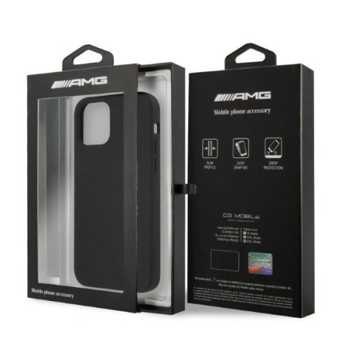 Kup Case Mercedes AMG AMHCP12LSGLBGN Apple iPhone 12 Pro Max schwarz/black hardcase Silikon großes Logo - MRS66 - {ean13} - Sklep Home Screen