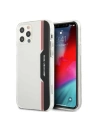 Etui Mercedes AMG AMHCP12MTVLBR Apple iPhone 12/12 Pro transparentní tvrdý obal Electroplate Vertical