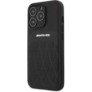 Kup Etui Mercedes AMG AMHCP13LOSDBK Apple iPhone 13 Pro czarny/black hardcase Leather Curved Lines - MRS68 - {ean13} - Sklep Home Screen