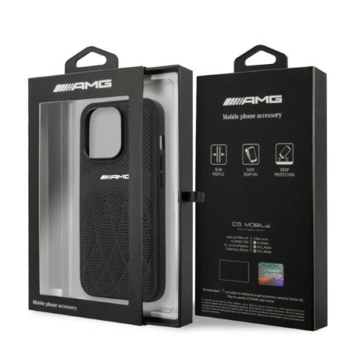 Kup Etui Mercedes AMG AMHCP13LOSDBK Apple iPhone 13 Pro černý/black hardcase Leather Curved Lines - MRS68 - {ean13} - Sklep Home Screen