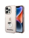 Kup Etui Karl Lagerfeld KLHCP14LHNCHTCP Apple iPhone 14 Pro różowy/pink hardcase Ikonik Choupette - KLD1268 - {ean13} - Sklep Home Screen