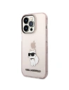 Kup Etui Karl Lagerfeld KLHCP14LHNCHTCP Apple iPhone 14 Pro różowy/pink hardcase Ikonik Choupette - KLD1268 - {ean13} - Sklep Home Screen