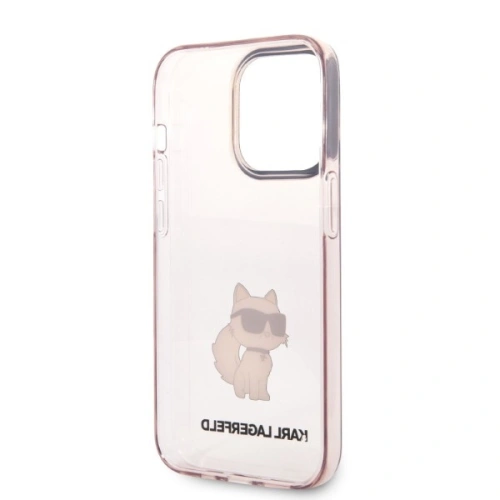 Kup Etui Karl Lagerfeld KLHCP14LHNCHTCP Apple iPhone 14 Pro różowy/pink hardcase Ikonik Choupette - KLD1268 - {ean13} - Sklep Home Screen