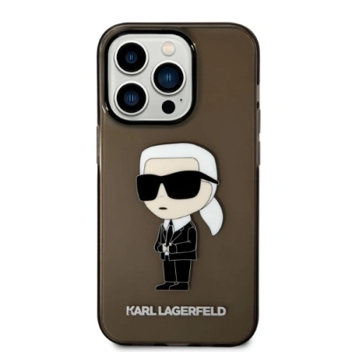 Kup Etui Karl Lagerfeld KLHCP14LHNIKTCK Apple iPhone 14 Pro černý/black hardcase Ikonik Etui Karl Lagerfeld - KLD1269 - {ean13} - Sklep Home Screen