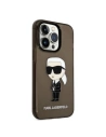 Kup Case Karl Lagerfeld KLHCP14LHNIKTCK Apple iPhone 14 Pro schwarz/black hardcase Ikonik Case Karl Lagerfeld - KLD1269 - {ean13} - Sklep Home Screen