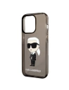 Kup Case Karl Lagerfeld KLHCP14LHNIKTCK Apple iPhone 14 Pro schwarz/black hardcase Ikonik Case Karl Lagerfeld - KLD1269 - {ean13} - Sklep Home Screen