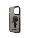 Kup Case Karl Lagerfeld KLHCP14LHNIKTCK Apple iPhone 14 Pro schwarz/black hardcase Ikonik Case Karl Lagerfeld - KLD1269 - {ean13} - Sklep Home Screen