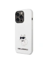 Kup Etui Karl Lagerfeld KLHCP14LSNCHBCH Apple iPhone 14 Pro hardcase bílý/white Silicone Choupette - KLD1270 - {ean13} - Sklep Home Screen