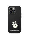 Buy Karl Lagerfeld KLHCP14LSNCHBCK Apple iPhone 14 Pro hardcase black Silicone Choupette - KLD1271 - {ean13} - Home Screen Store Europe