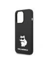 Kup Etui Karl Lagerfeld KLHCP14LSNCHBCK Apple iPhone 14 Pro hardcase černý/black Silicone Choupette - KLD1271 - {ean13} - Sklep Home Screen