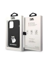 Buy Karl Lagerfeld KLHCP14LSNCHBCK Apple iPhone 14 Pro hardcase black Silicone Choupette - KLD1271 - {ean13} - Home Screen Store Europe