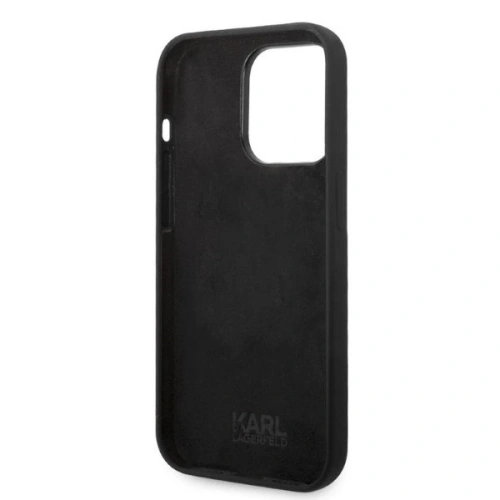 Kup Etui Karl Lagerfeld KLHCP14LSNIKBCK Apple iPhone 14 Pro hardcase černý/black Silicone Ikonik - KLD1272 - {ean13} - Sklep Home Screen