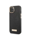 Kup Case Guess GUHMP13MSAPSTK Apple iPhone 13 schwarz/black hardcase Peony Logo Plate MagSafe - GUE2272 - {ean13} - Sklep Home Screen
