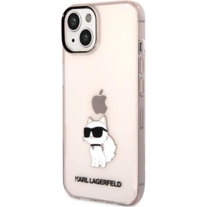 Etui Karl Lagerfeld KLHCP14MHNCHTCP Apple iPhone 14 Plus / 15 Plus różowy/pink hardcase Ikonik Choupette