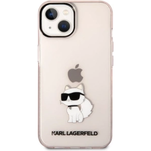 Etui Karl Lagerfeld KLHCP14MHNCHTCP Apple iPhone 14 Plus / 15 Plus różowy/pink hardcase Ikonik Choupette