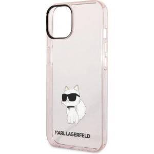 Etui Karl Lagerfeld KLHCP14MHNCHTCP Apple iPhone 14 Plus / 15 Plus różowy/pink hardcase Ikonik Choupette