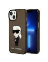 Karl Lagerfeld KLHCP14MHNIKTCK Apple iPhone 14 Plus / 15 Plus black hardcase Ikonik Karl Lagerfeld