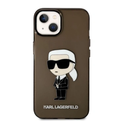 Kup Case Karl Lagerfeld KLHCP14MHNIKTCK Apple iPhone 14 Plus / 15 Plus schwarz/black hardcase Ikonik Case Karl Lagerfeld - KLD1274 - {ean13} - Sklep Home Screen