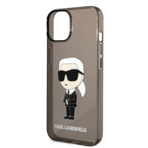 Kup Case Karl Lagerfeld KLHCP14MHNIKTCK Apple iPhone 14 Plus / 15 Plus schwarz/black hardcase Ikonik Case Karl Lagerfeld - KLD1274 - {ean13} - Sklep Home Screen