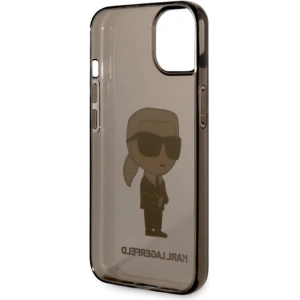 Etui Karl Lagerfeld KLHCP14MHNIKTCK Apple iPhone 14 Plus / 15 Plus czarny/black hardcase Ikonik Etui Karl Lagerfeld