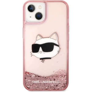 Etui Karl Lagerfeld KLHCP14MLNCHCP Apple iPhone 14 Plus / 15 Plus różowy/pink hardcase Glitter Choupette Head