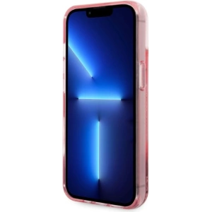 Etui Karl Lagerfeld KLHCP14MLNKHCP Apple iPhone 14 Plus / 15 Plus różowy/pink hardcase Glitter Karl Head