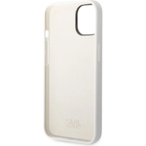 Etui Karl Lagerfeld KLHCP14MSNCHBCH Apple iPhone 14 Plus / 15 Plus hardcase biały/white Silicone Choupette