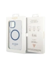 Kup Etui Guess GUHMP14MHTRMB Apple iPhone 14 Plus / 15 Plus niebieski/blue hard case Metal Outline Magsafe - GUE2278 - {ean13} - Sklep Home Screen