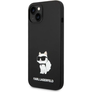 Etui Karl Lagerfeld KLHCP14MSNCHBCK Apple iPhone 14 Plus / 15 Plus hardcase czarny/black Silicone Choupette