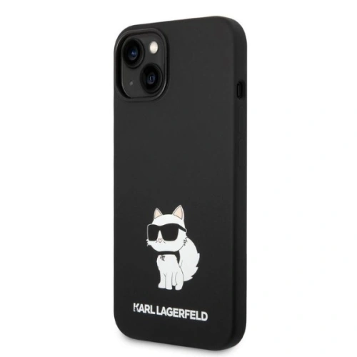 Kup Etui Karl Lagerfeld KLHCP14MSNCHBCK Apple iPhone 14 Plus / 15 Plus hardcase czarny/black Silicone Choupette - KLD1278 - {ean13} - Sklep Home Screen