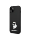 Kup Etui Karl Lagerfeld KLHCP14MSNCHBCK Apple iPhone 14 Plus / 15 Plus hardcase czarny/black Silicone Choupette - KLD1278 - {ean13} - Sklep Home Screen